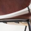 Miller Chair door Serener donker bruin zwart frame functionals