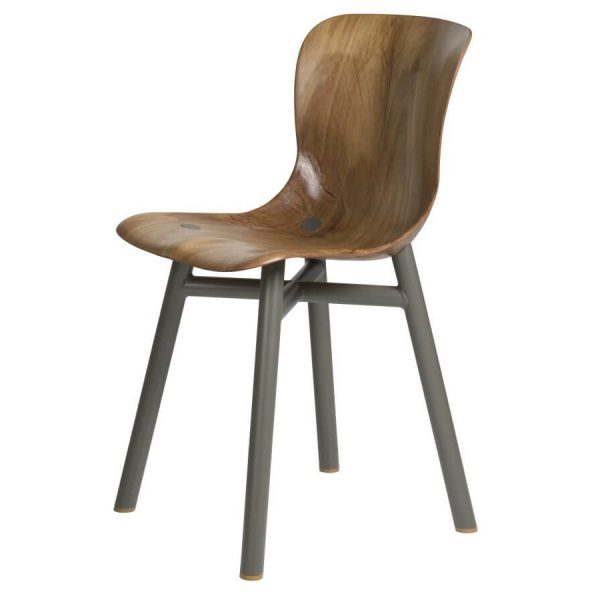 Wendela Functionals stoel naturel grijs