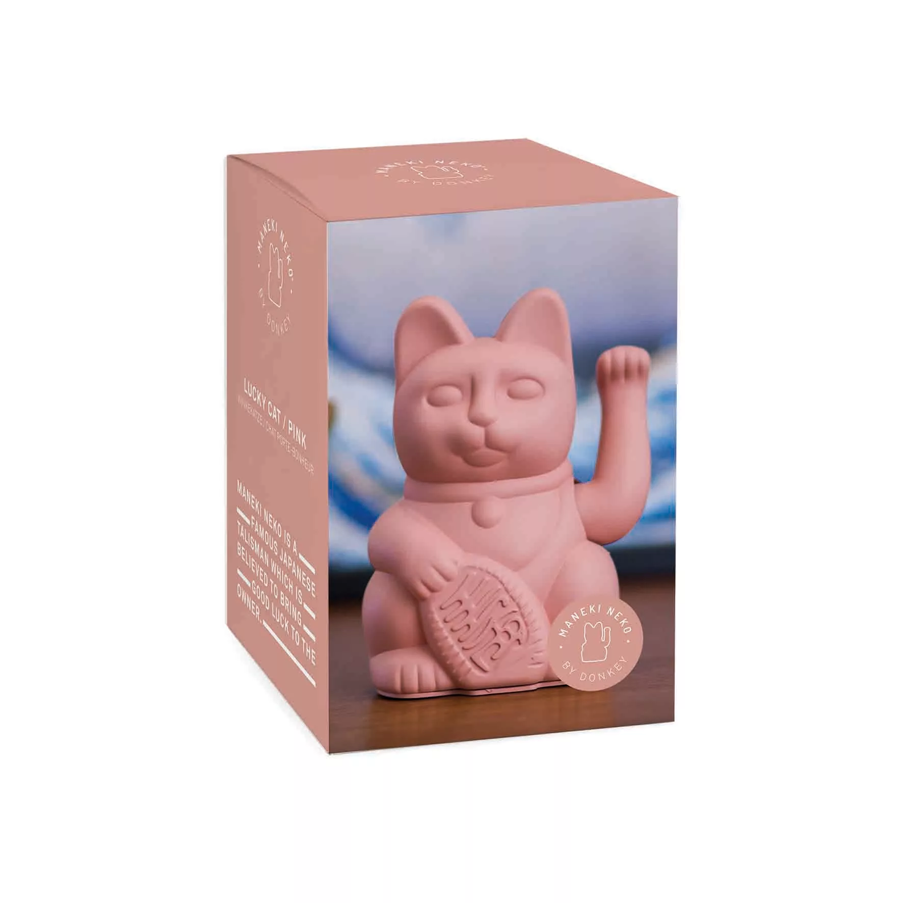 Lucky Cat - Gelukskat - 15cm - Roze - Afbeelding 9