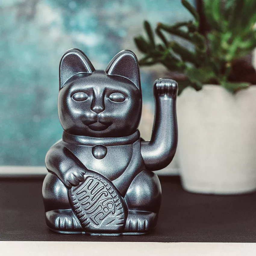 Lucky Cat - Gelukskat - 15cm - Galaxy - Afbeelding 2