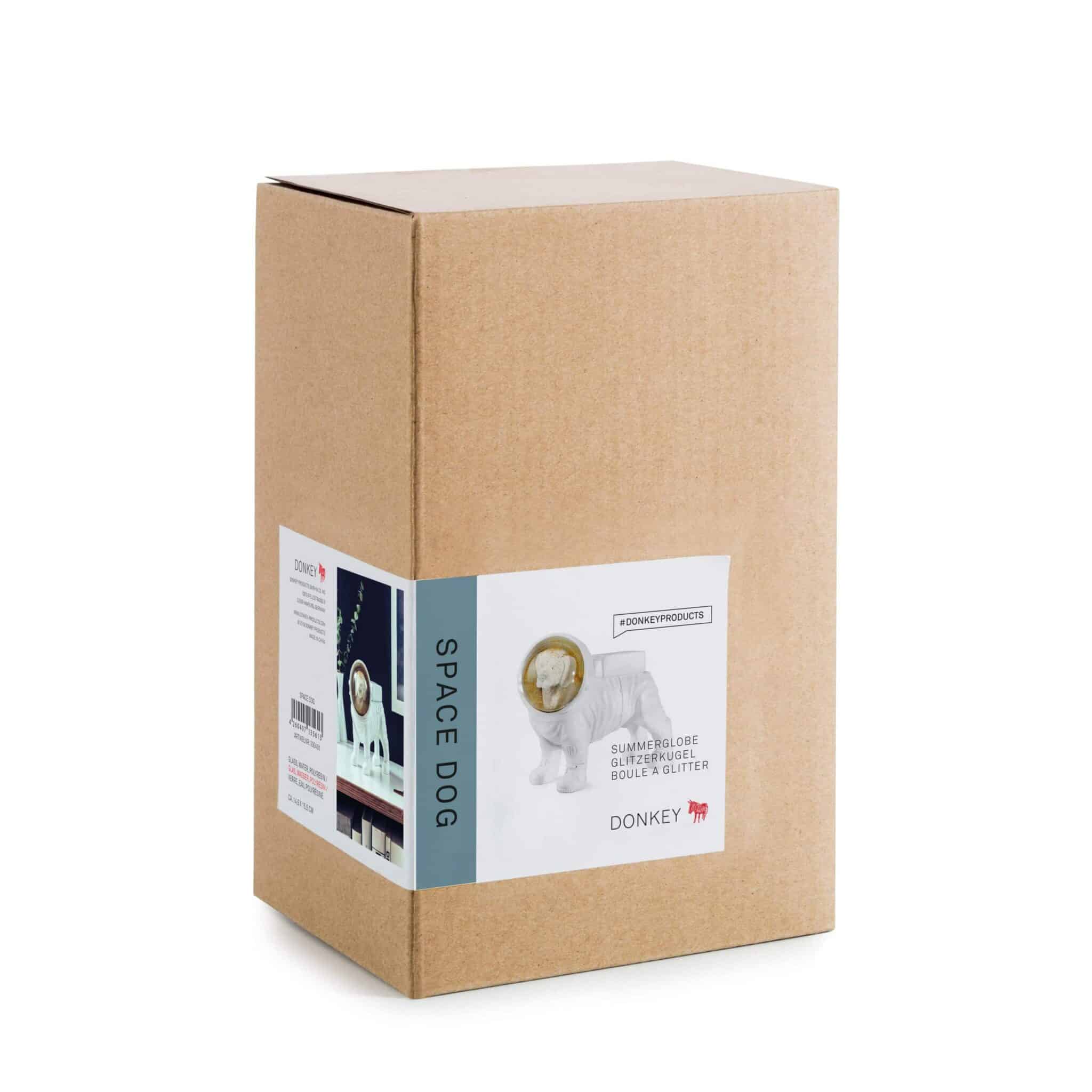 Glitter Sneeuwbol Hond- The Space Dog - 16,5 cm - Afbeelding 15