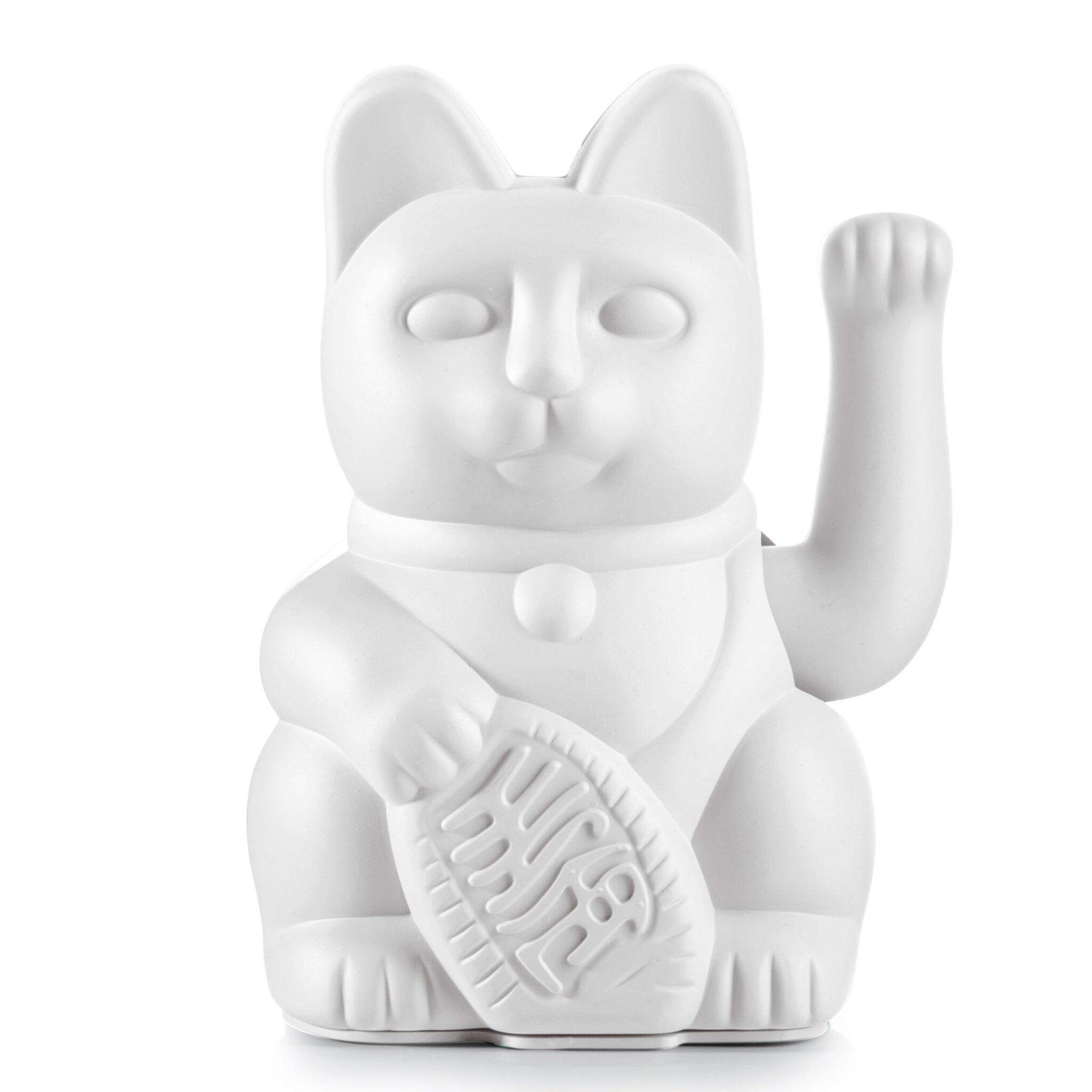 Lucky Cat - Gelukskat - 15cm - Wit